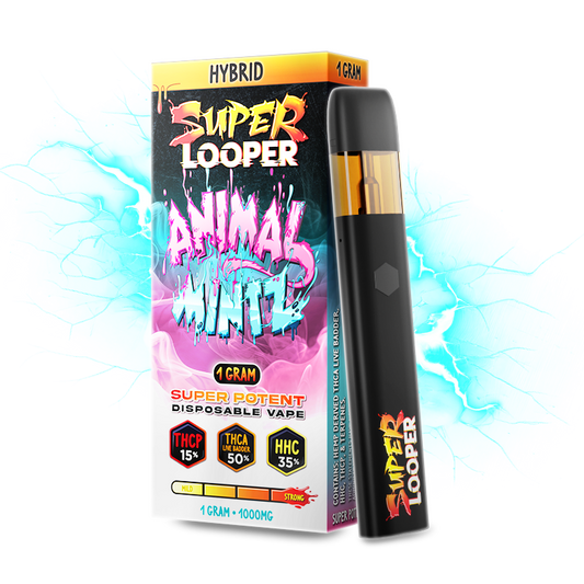 LOOPER Super Looper 1G Disposable - Animal Mintz (5 Disposables)