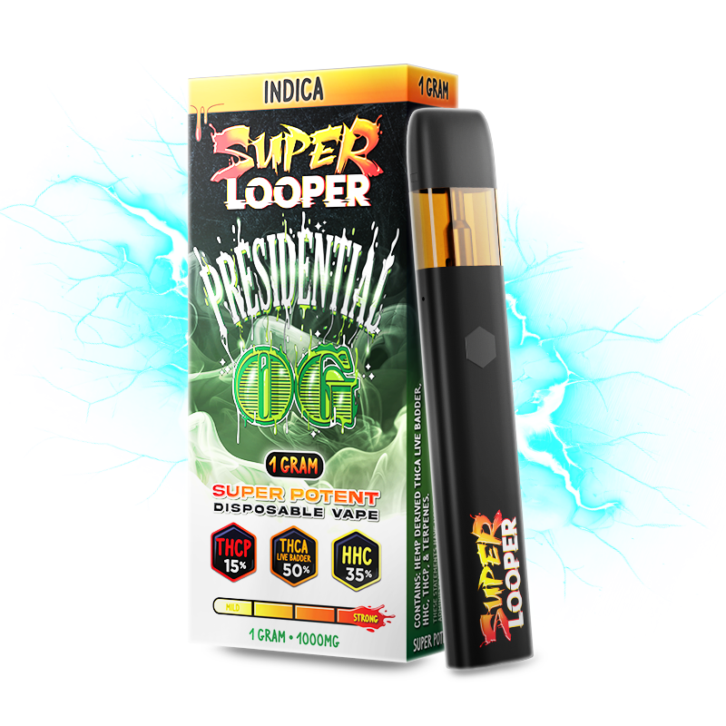 LOOPER Super Looper 1G Disposable - Presidential OG (5 Carts)