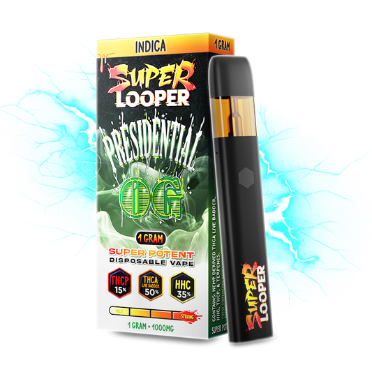 LOOPER Super Looper 1G Disposable - Presidential OG (5 Carts)