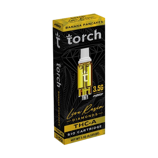 TORCH LIVE RESIN DIAMONDS THC-A 3.5G 510 CARTRIDGE